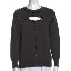 Isabel Marant shiloh studded sweatshirt size XS/US 2/ Fr 34
